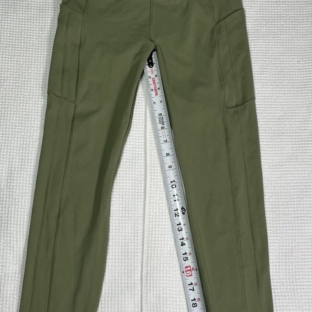 Athleta Women's Khaki and Green Leggings